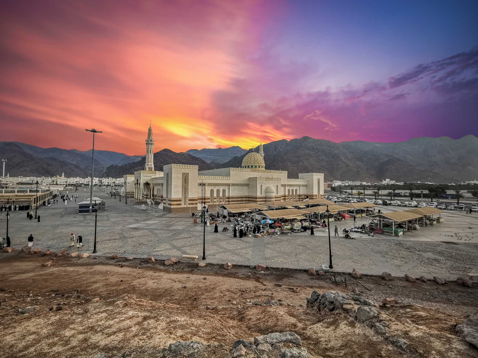 Ground of Battle of Uhud